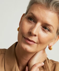 Dean Davidson Braided Huggie Hoops