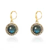 Tat2 Designs Jewelry Gold Mini Labradorite Crystal Earrings