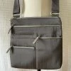 Big Bag NICO - Small Nylon Multi-Pocket Bag | STONE | Adjustable Cross-Body Strap Bags