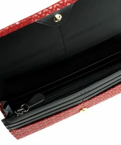 INDEN Est 1548 Deerskin Long Wallet Diamond Wallets