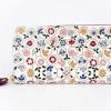 Made In Japan Wallets Scrolling Flower Long Zip Around Wallet