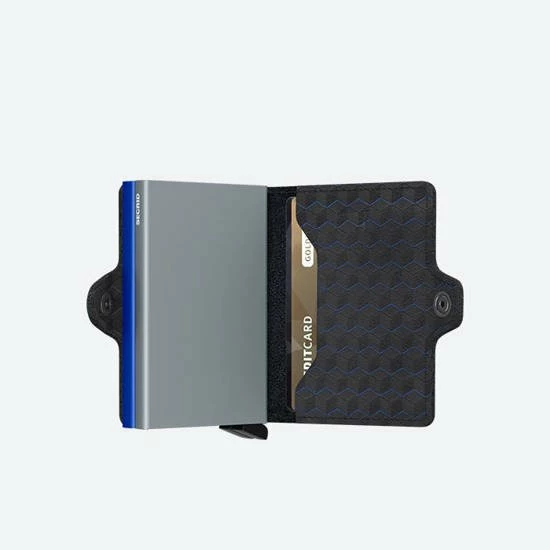 Wallets Secrid Twinwallet Optical Top Titanium Blue