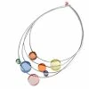 Made In France Tita Raised Circles Necklace Arty