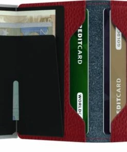 Secrid Mini Wallet In Veg Tanned Leather Wallets