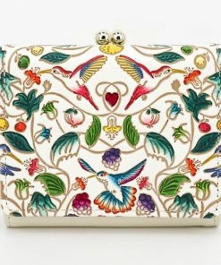 Made In Japan Wallets Hummingbirds Small Trifold Frame Wallet