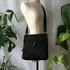 Highway Buzz Bags NICO - Small Nylon Multi-Pocket Bag | BLACK | Adjustable Cross-Body Strap