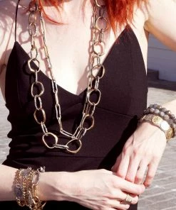 Tat2 Designs Gold Fira Chain Bracelet Jewelry