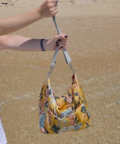 Brontibay Paris Bags Allegra Large Crossbody Palms