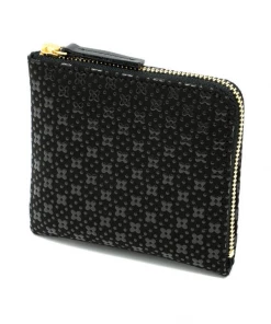 INDEN Est 1548 Zipped Coin Purse Flower Lattice