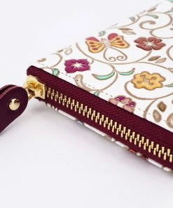 Made In Japan Wallets Butterfly Flight Long Zip Around Wallet
