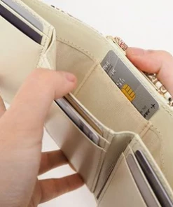 Made In Japan Wallets Exploding Hearts Small Trifold Frame Wallet