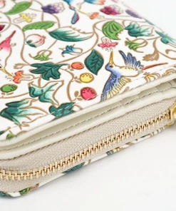 Made In Japan Wallets Hummingbirds Zippered Bifold Wallet