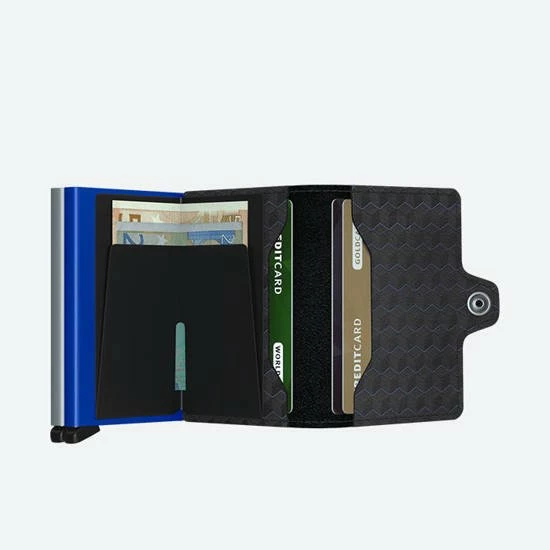 Wallets Secrid Twinwallet Optical Top Titanium Blue