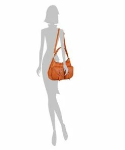 Plinio Visona Bags Michela Large Double Pocket Hobo