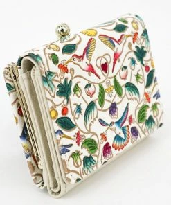 Made In Japan Wallets Hummingbirds Small Trifold Frame Wallet