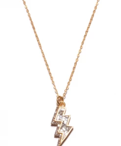 Shana Gulati Lightning Bolt Diamond Pendant Jewelry